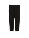 Max Mara Jersey Trousers With Belt Loops And French Pockets In Black