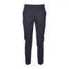 Max Mara Concealed-fastening Trousers In Blue