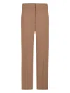 Max Mara Pegno Trousers In Brown