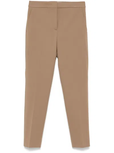 Max Mara Pegno Trousers In Neutrals