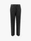 Max Mara Women Pegno Viscose Blend Trousers In Black