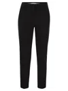 Max Mara Pegno Viscose Jersey Trousers In Black