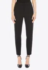 Max Mara Slim Fit Trousers In Black