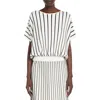 MAX MARA MAX MARA PEGOLA STRIPE DOLMAN SLEEVE KNIT TOP