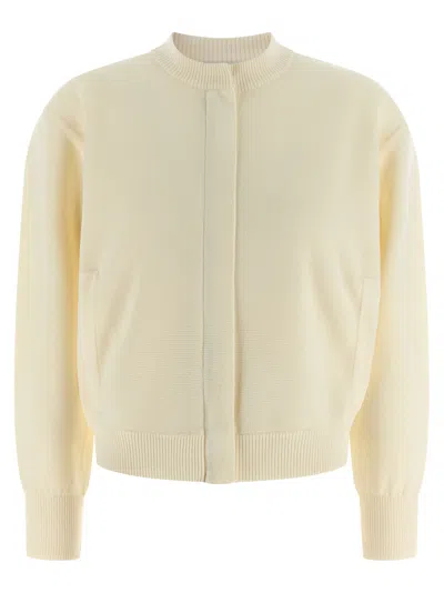 Max Mara Pelago Cardigan In Cream