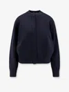 Max Mara Pelago Virgin Wool Cardigan In Blue