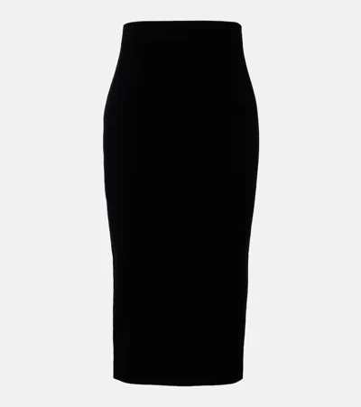 Max Mara Pencil Skirt In Black