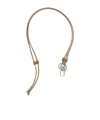 Max Mara Pendant Watch Strap In Pink