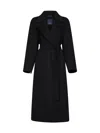 Max Mara Penelope Coat In Black