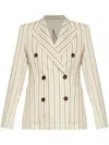 Max Mara Pensile Blazer In Nude