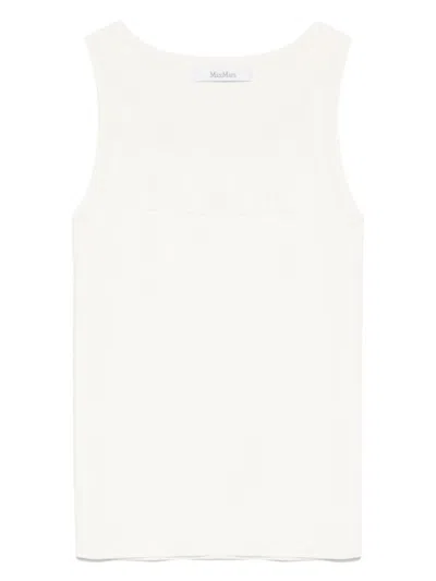 Max Mara Pentola Tank Top In Neutrals