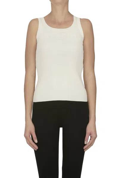 Max Mara Pentola Top In White
