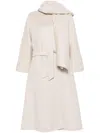 Max Mara Pepaia Wool-cashmere Coat In Neutrals
