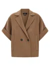 Max Mara 'pera' Coat In Brown