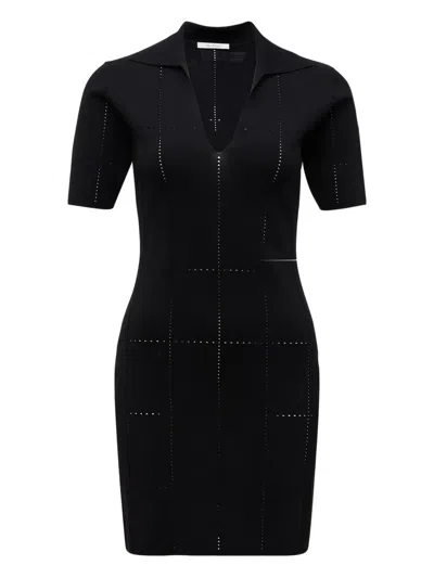MAX MARA PERFORATED MINI DRESS
