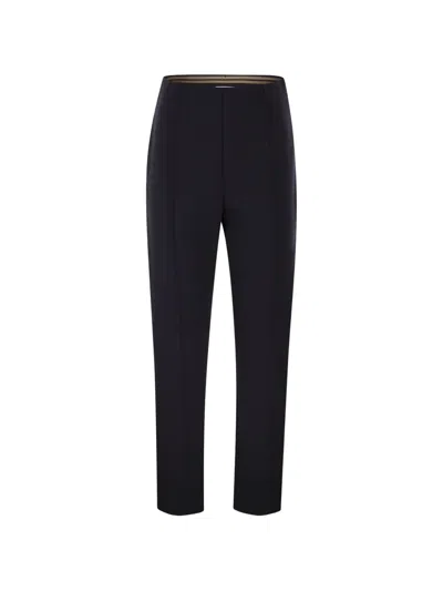Max Mara Pergola Trousers In Brown