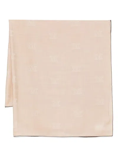 Max Mara Persia Scarf 138x138 Cm In Brown