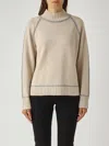 Max Mara Pescara Turtleneck Wool-cashmere Sweater In Brown