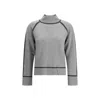 Max Mara Pescara Turtleneck Sweater In Gray