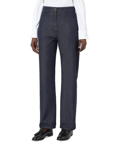 Max Mara Pesco Pants In Blue