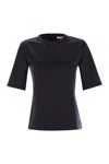 Max Mara Peter - Wool Jersey Sweater In Blue