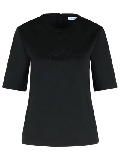 Max Mara 'peter' Black Wool T-shirt