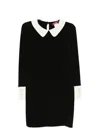 Max Mara Peter Pan-collar Mini Dress
