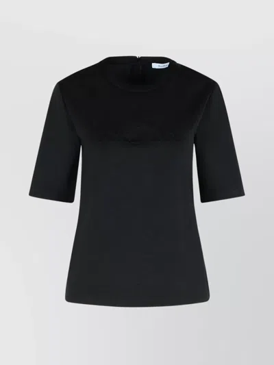 MAX MARA 'PETER' WOOL T-SHIRT SHORT SLEEVES