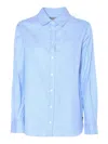 Max Mara Piadena Light Blue Shirt In Light Blue