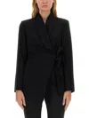 Max Mara Women Comma Piano Jacket In Black