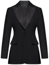 Max Mara Single-breasted Long-sleeved Jacket