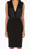 Max Mara Pianoforte Black Clothing Triacetate Dresses In Black