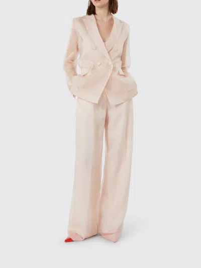 Max Mara Pianoforte Blazer Woman In Pink