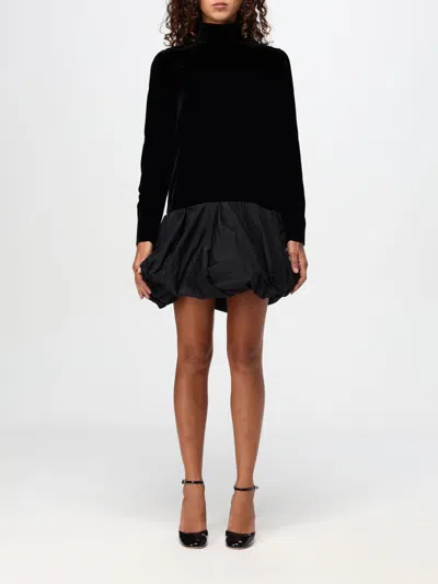 Max Mara Pianoforte Dress Woman Black Women
