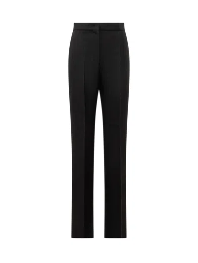 Max Mara Pianoforte Elegant Trousers For The Modern Wardrobe In Nero