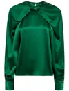 Max Mara Silk Bow-detail Blouse