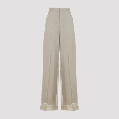 Max Mara Pianoforte Light Knit Pants For Women - Regular & Straight Leg In Nude