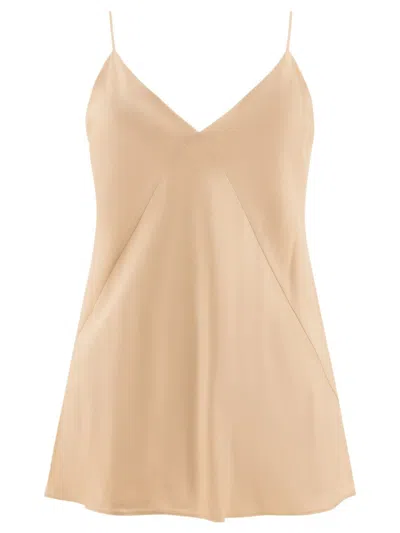 Max Mara Women's "metello" Top In Beige