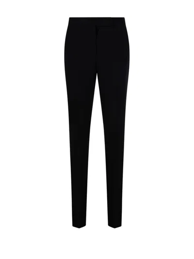 Max Mara Pleat Detailed Tapered Trousers In Black