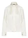 Max Mara Salice Pleated-detail Long-sleeve Shirt