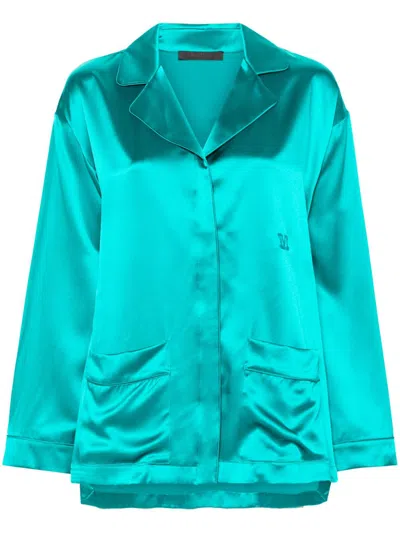 Max Mara Pianoforte Silk Tunic In Neutral