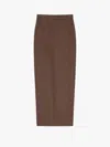 Max Mara Women's Pianosa - Denim-effect Cotton Skirt