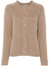 Max Mara Cashmere Sweater In Brown