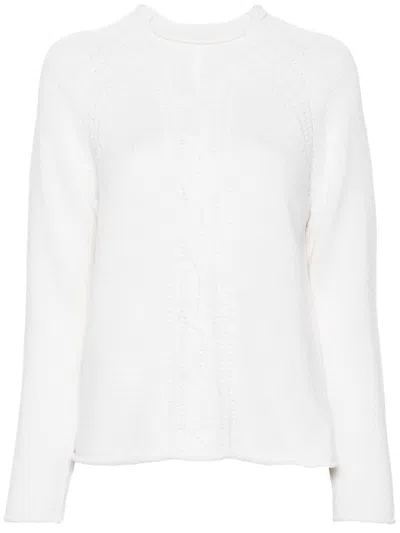 Max Mara Pico Sweater In White