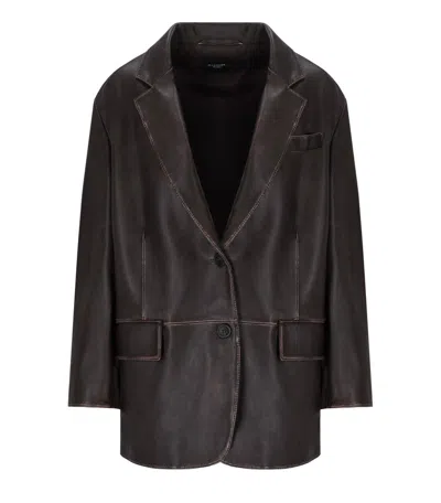 Max Mara Pila Brown Single-breasted Jacket