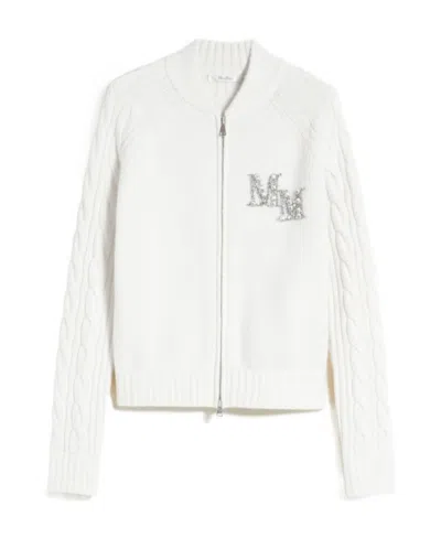 Max Mara Pilot's Jacket In White