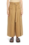 MAX MARA WEEKEND MAX MARA PINIDE TIE WAIST WIDE LEG PANTS