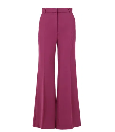 Max Mara Weekend Trousers Fuchsia In Purple