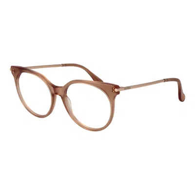 Max Mara Pink Women Optical Frames In Multi