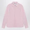 Max Mara Poplin Buttoned Shirt In Pink